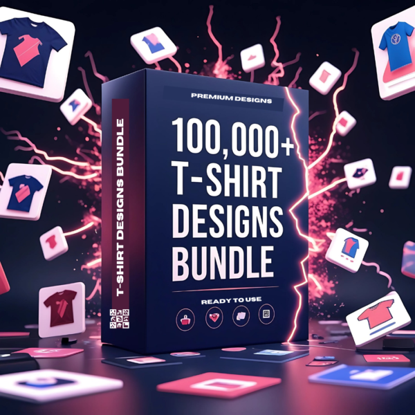100,000+ T-Shirt Designs Bundle